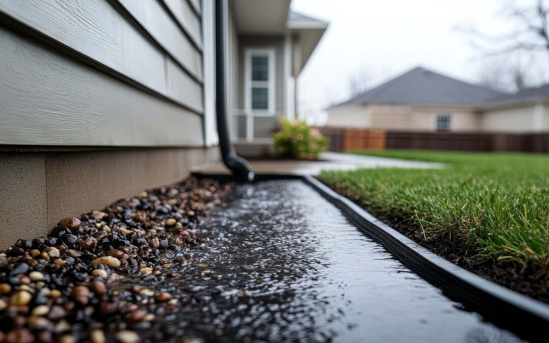 When Compacted Soil Sends Runoff Toward the House